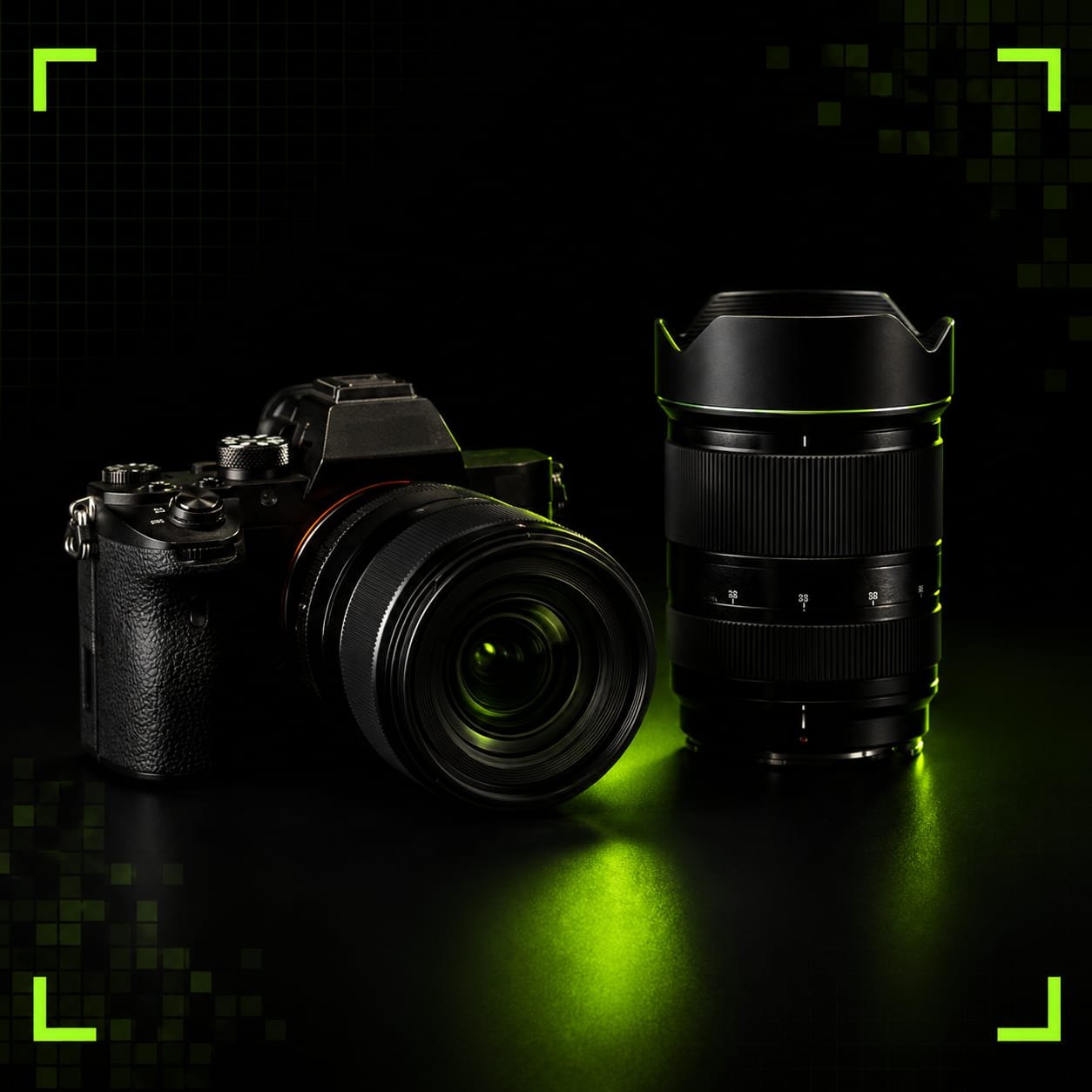 Behind the scenes — macro rig